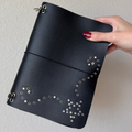 A5 Star/Spiral Leather Journal