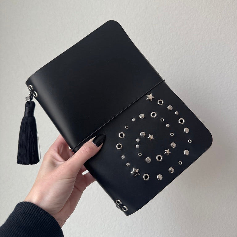 A5 Spiral Leather Journal