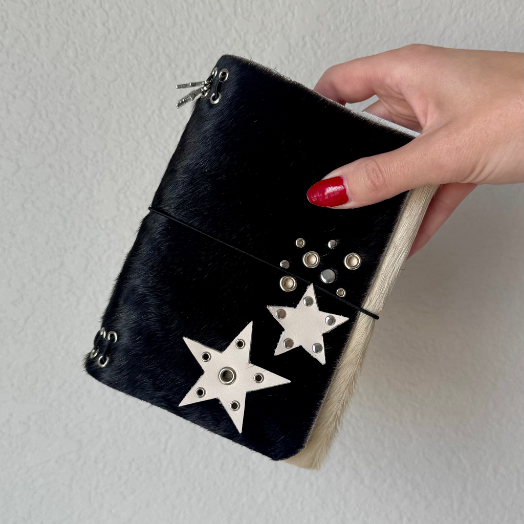 A6Pocket Star Cowhide Journal