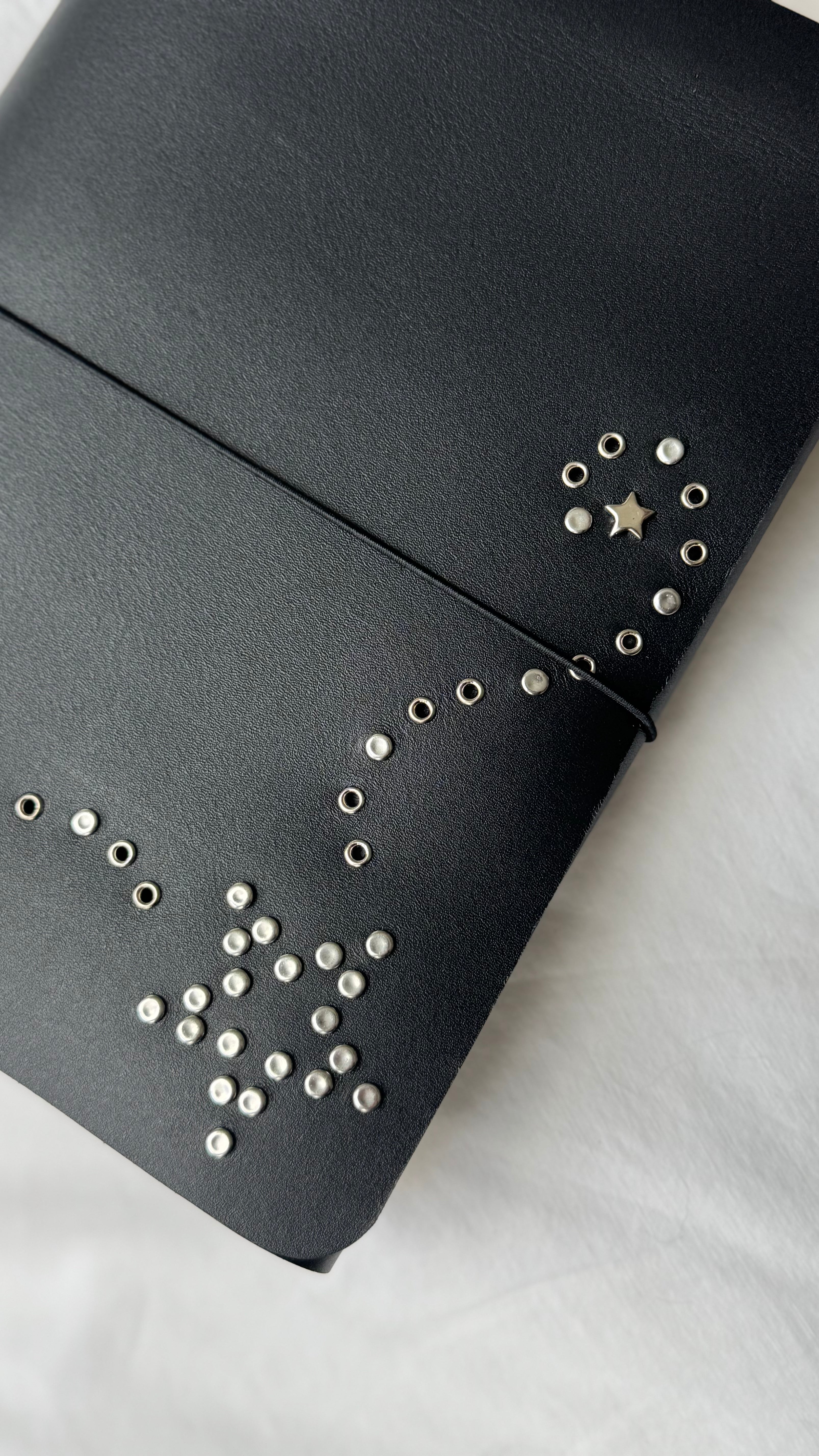 A5 Star/Spiral Leather Journal