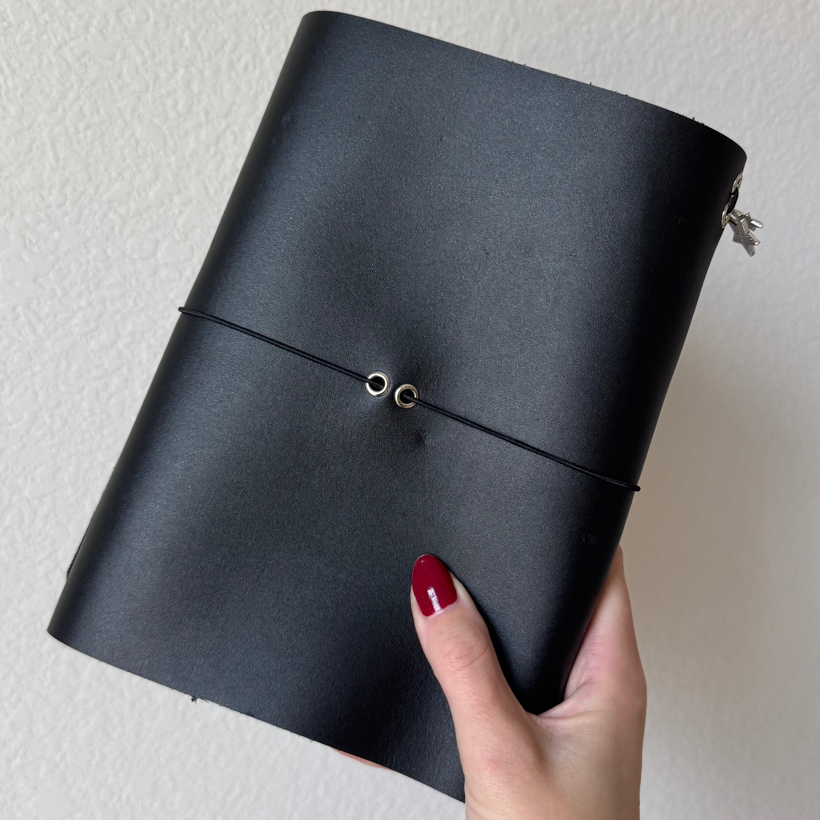 A5 Star/Spiral Leather Journal