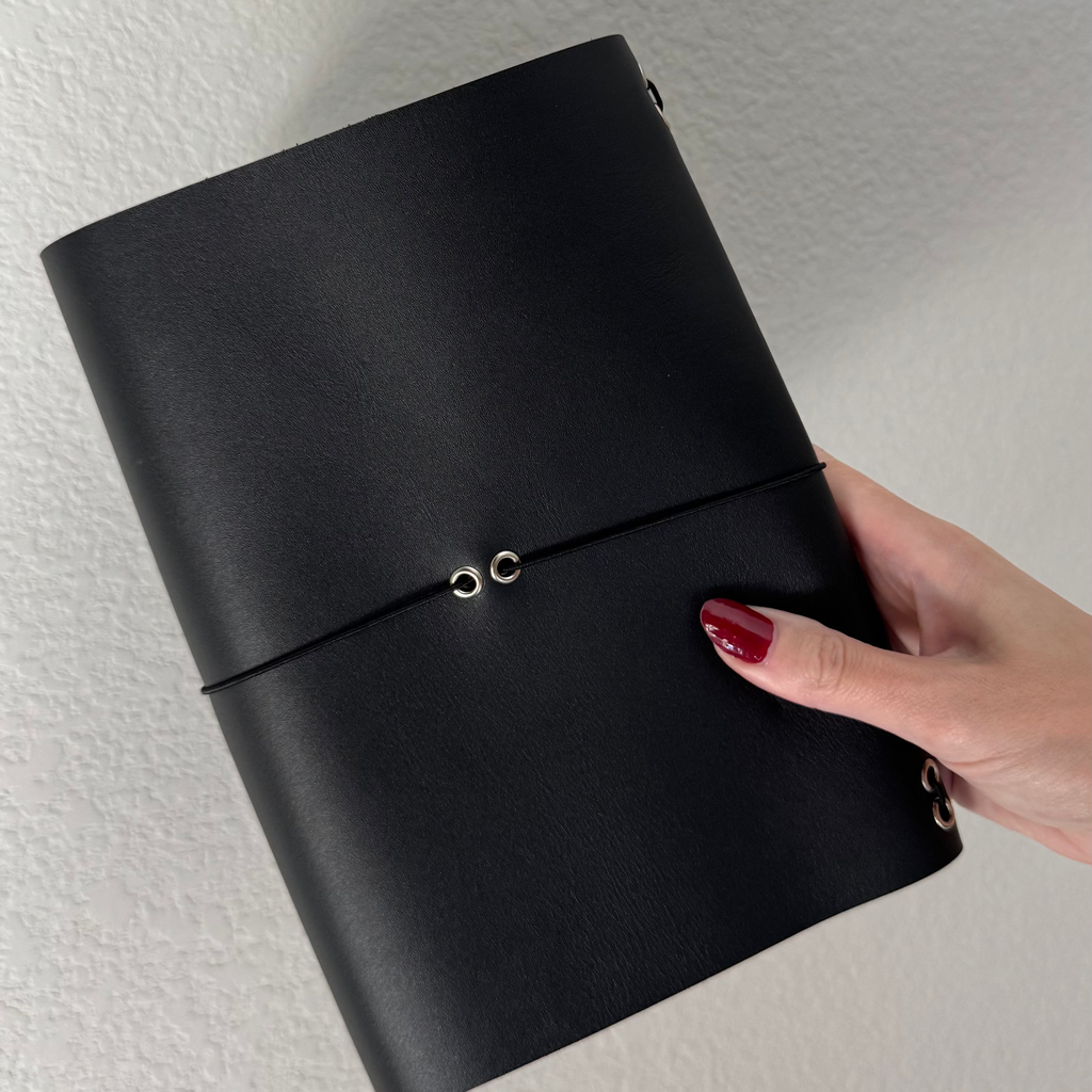 A5 Spiderweb Leather Journal