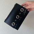 A6 Pierced Grommet Leather Journal