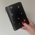 A6 Little Star Studs Leather Journal