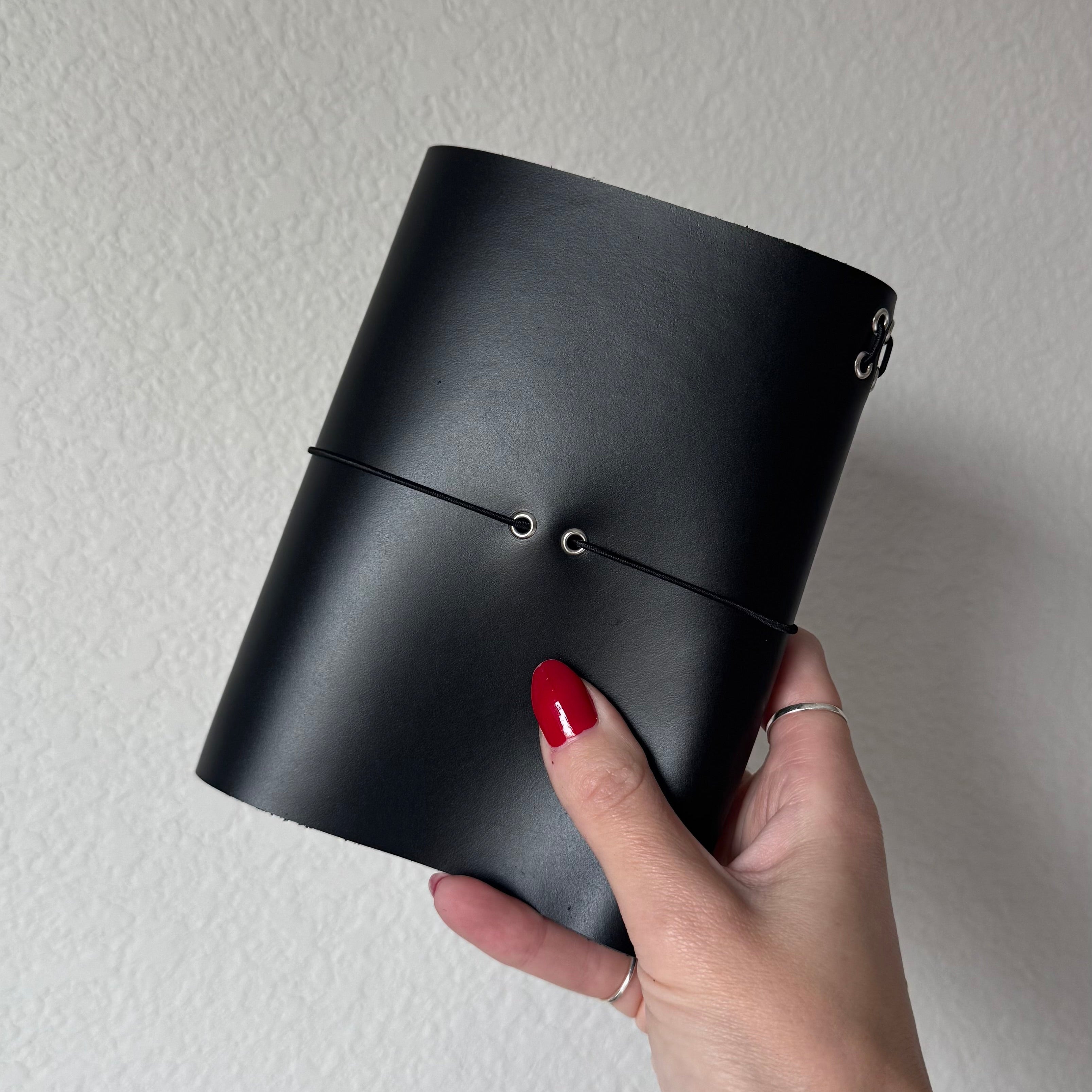 A6 Spiderweb Leather Journal